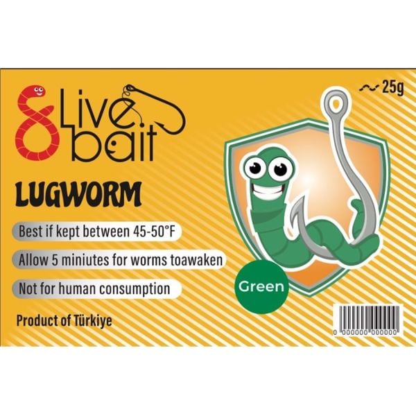 Live Bait Canlı Çin Kurdu 1 paket